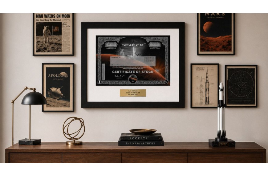 GiveAshare Launches SpaceX Commemorative Stock Certificate Ahead of Anticipated June 12 IPO