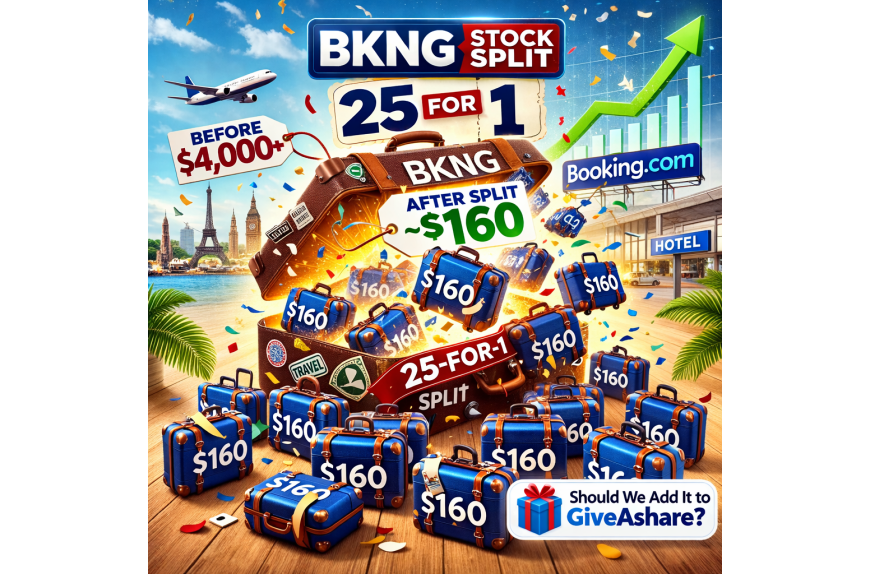 Does Bookings 25 for 1 Split Make It Worthy?