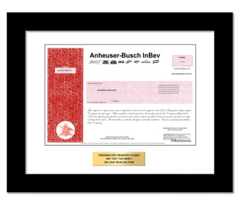 Anheuser-Busch Stock - One Share