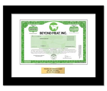 Beyond Meat Stock - One Share Beyond Meat Stock - One Share
