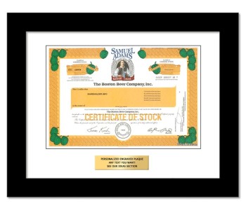 Boston Beer Stock - One Share