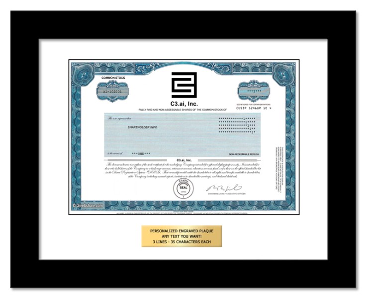 C3.ai Stock - One Share