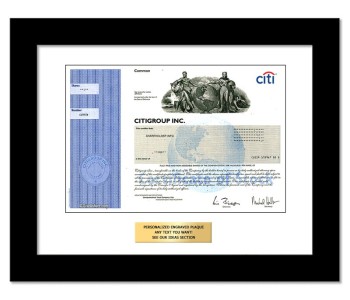 CitiGroup Stock - One Share