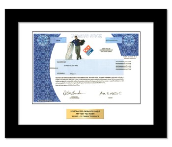 Dominos Pizza Stock - One Share
