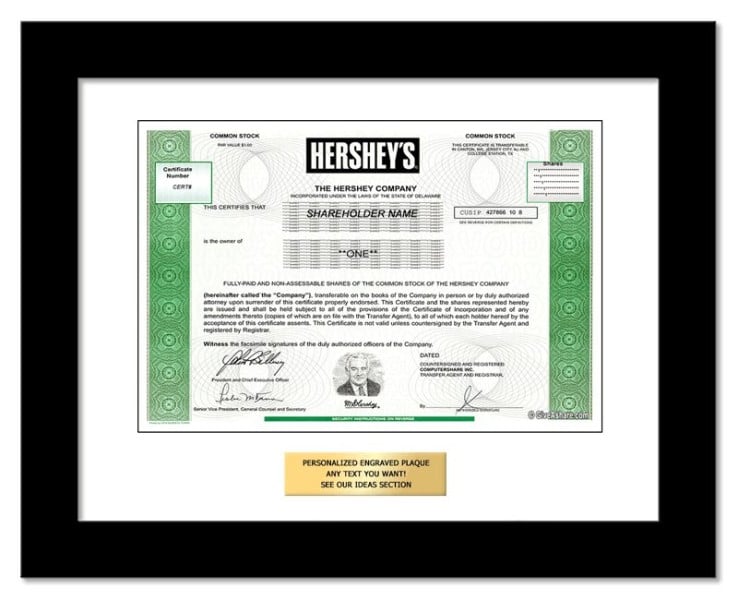 Hershey Stock - One Share