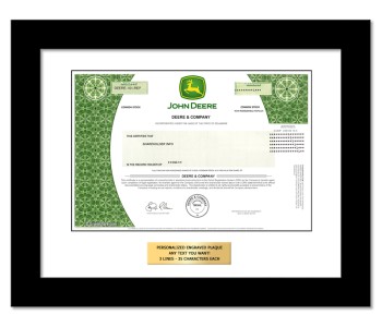 Deere & Company Stock - One Share