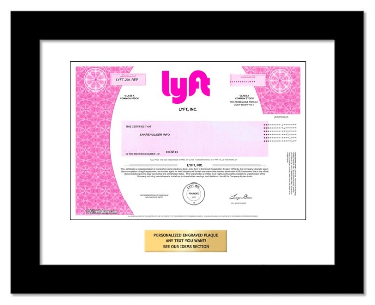 Lyft Stock - One Share