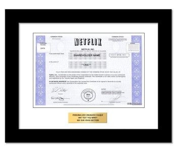 Netflix Stock - One Share