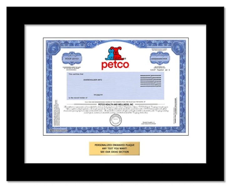 Petco Stock - One Share