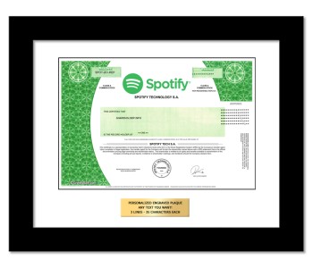 Spotify Stock - One Share