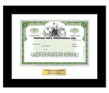 Tootsie Roll Stock - One Share