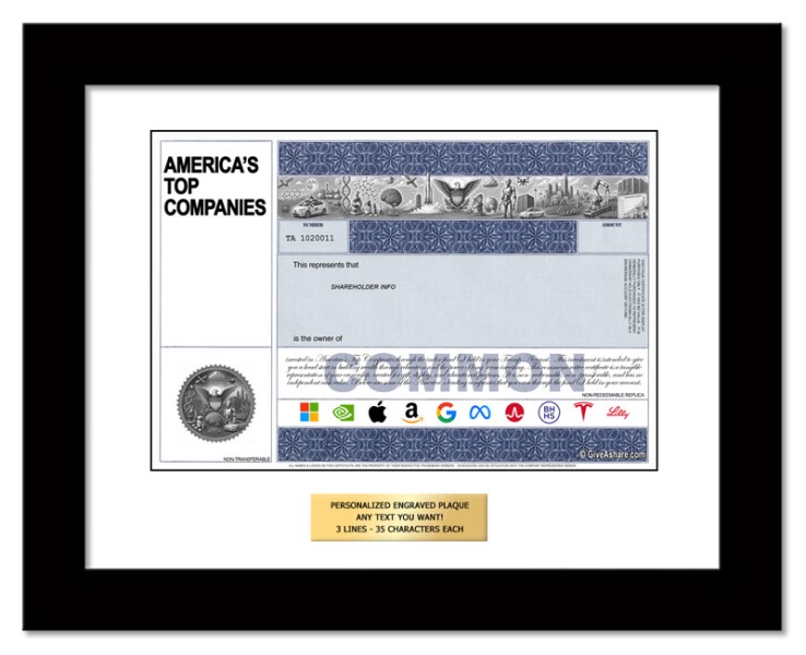 Trump Account - Stock Certificate - Design 1