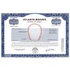 Atlanta Braves Stock - One Share Atlanta Braves Stock - One Share