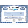 GoPro - Replica Stock Certificate GoPro - Replica Stock Certificate