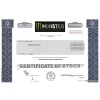 Monster - Replica Stock Certificate Monster - Replica Stock Certificate