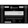 OpenAI - Replica Stock Certificate OpenAI - Replica Stock Certificate