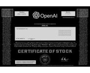 OpenAI - Replica Stock Certificate