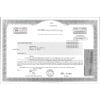 Silicon Valley Bank Collectible Stock Certificate Silicon Valley Bank Collectible Stock Certificate
