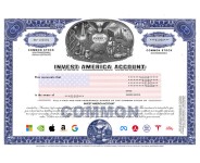 Trump Account - Stock Certificate - Design 2 Trump Account - Stock Certificate - Design 2
